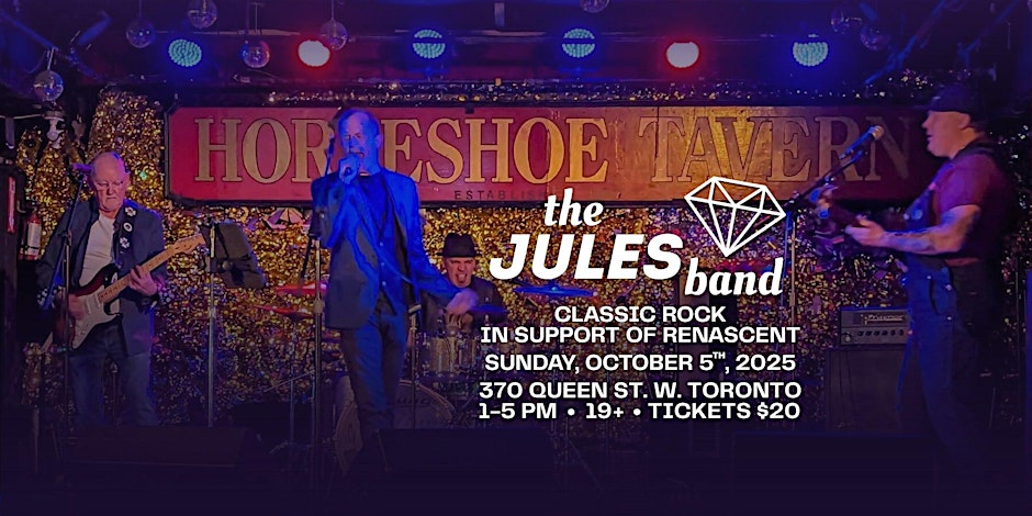 The Jules Band - Fundraiser for Renascent