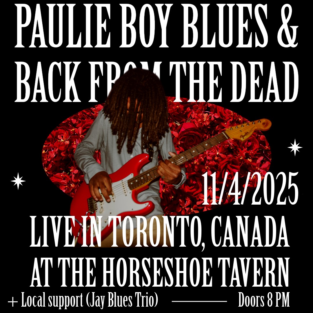 UNCOVERED: Paulie Boy Blues & Back From The Dead with Jay Blues Trio