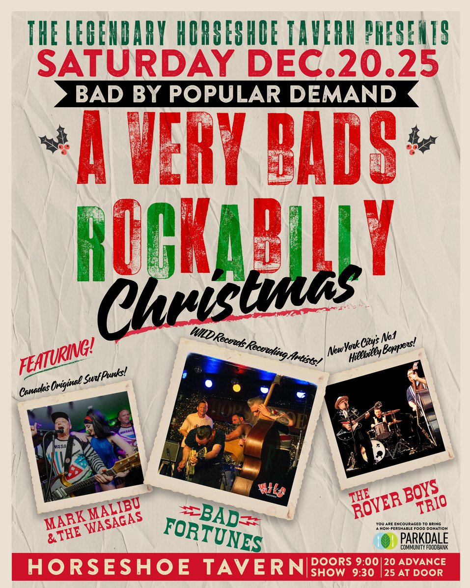 Very Bads Rockabilly Christmas Party
