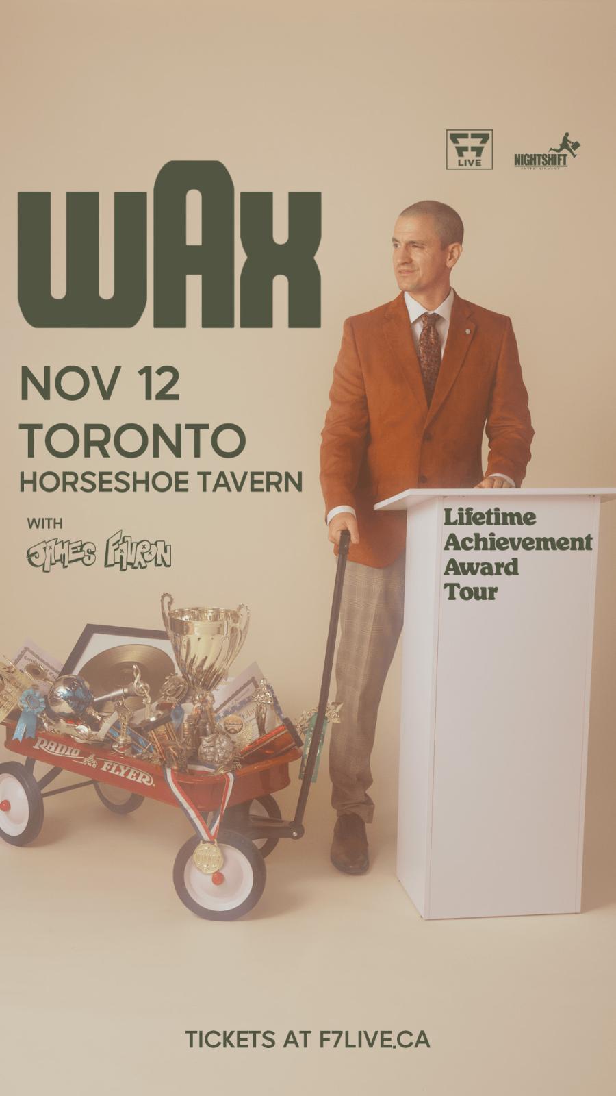 Wax with James Fauron - Presented By F7 Live