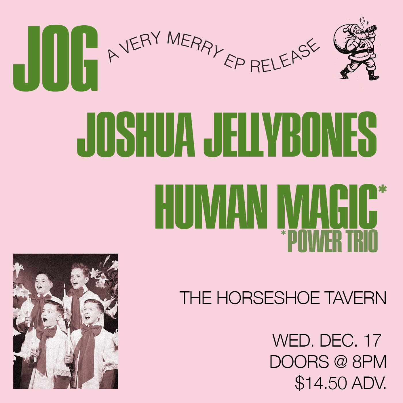 Jog EP Release with Joshua Jellybones & Human Magic Power Trio
