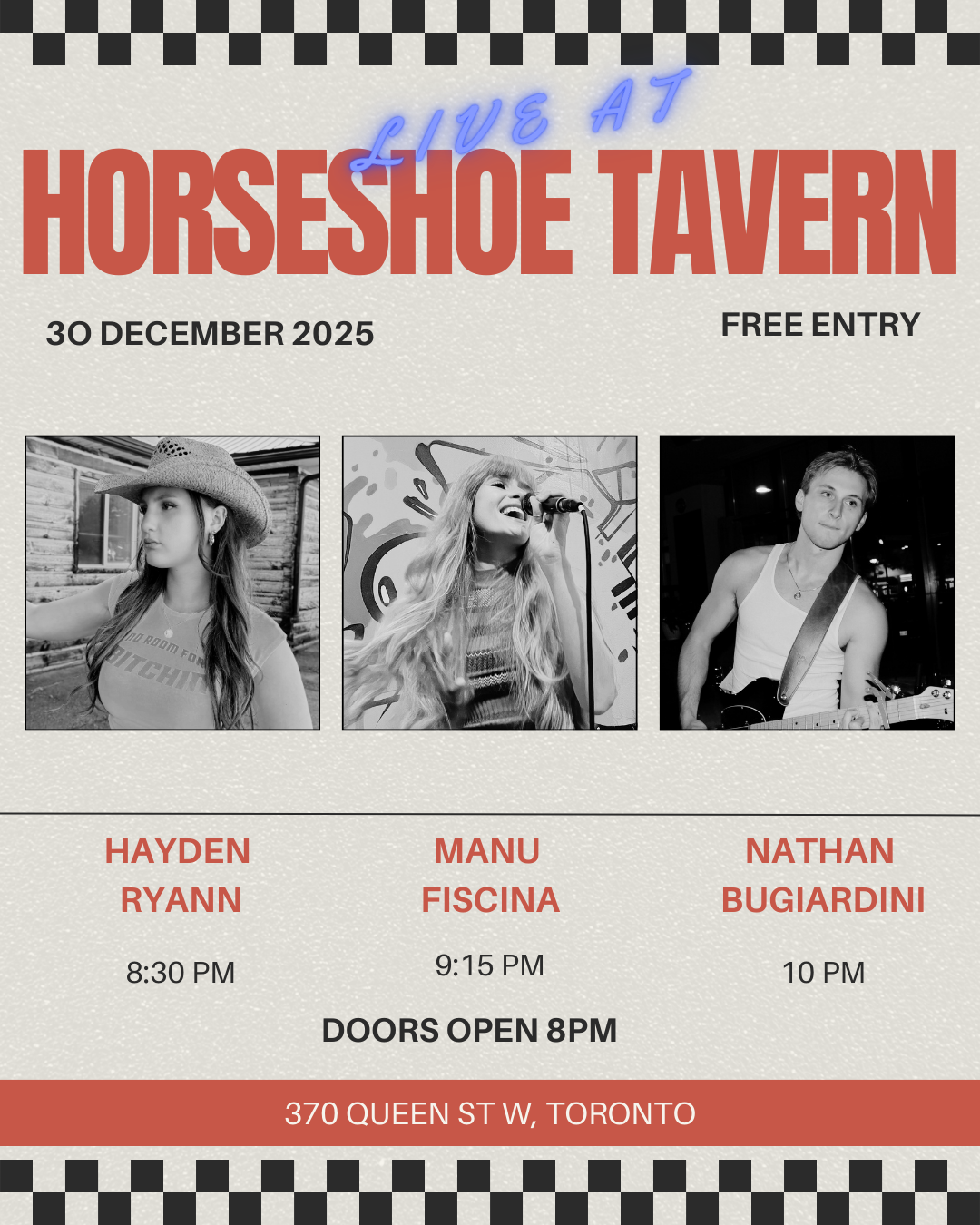 SHOEless: Hayden Ryann | Manu Fiscina | Nathan Bugiardini