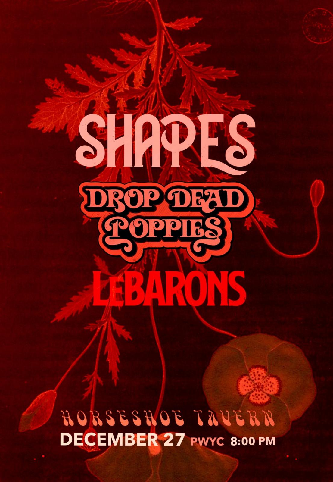 Shapes | Drop Dead Poppies | LeBarons