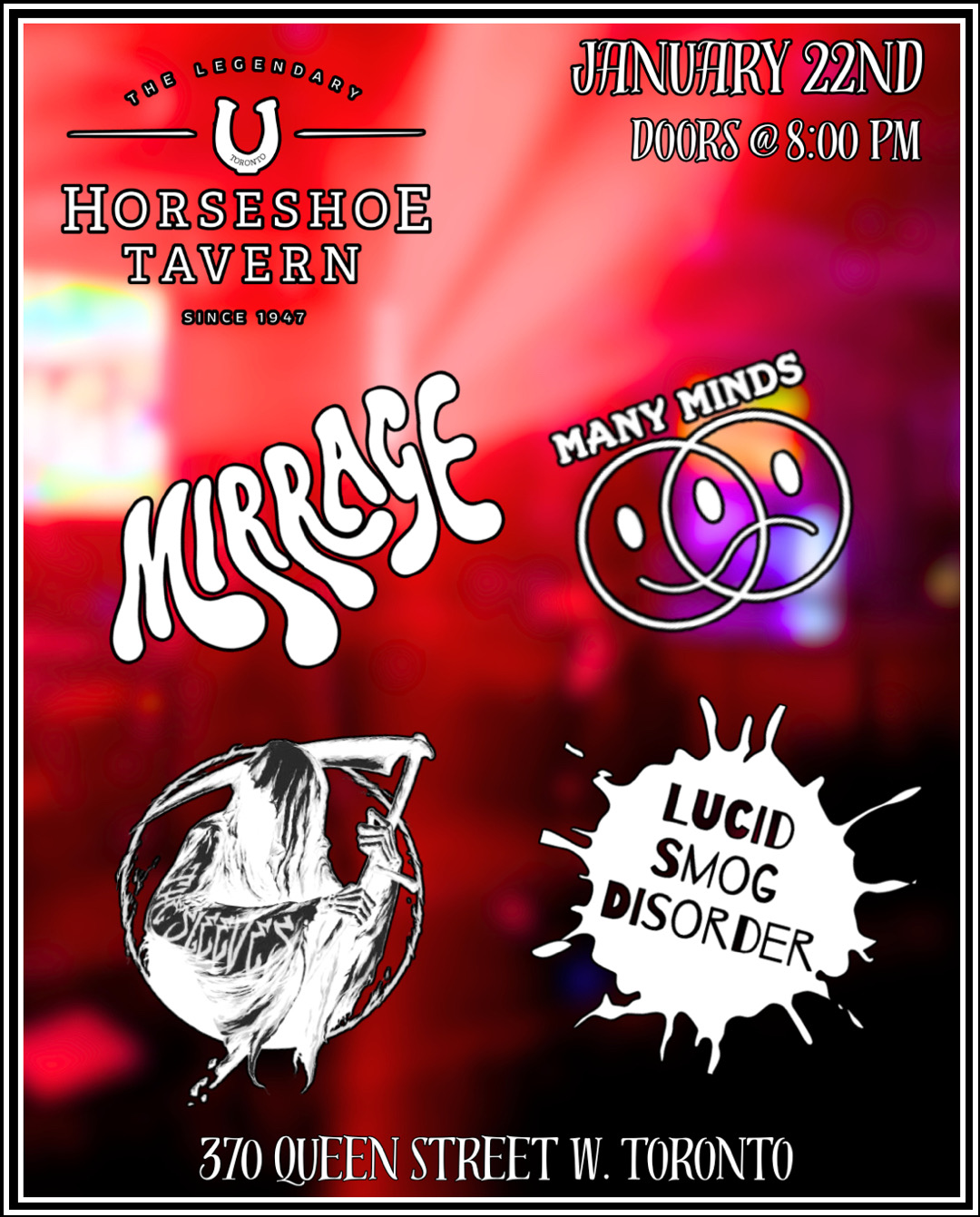 Mirrage | Many Minds | The Sleeves | Lucid Smog Disorder