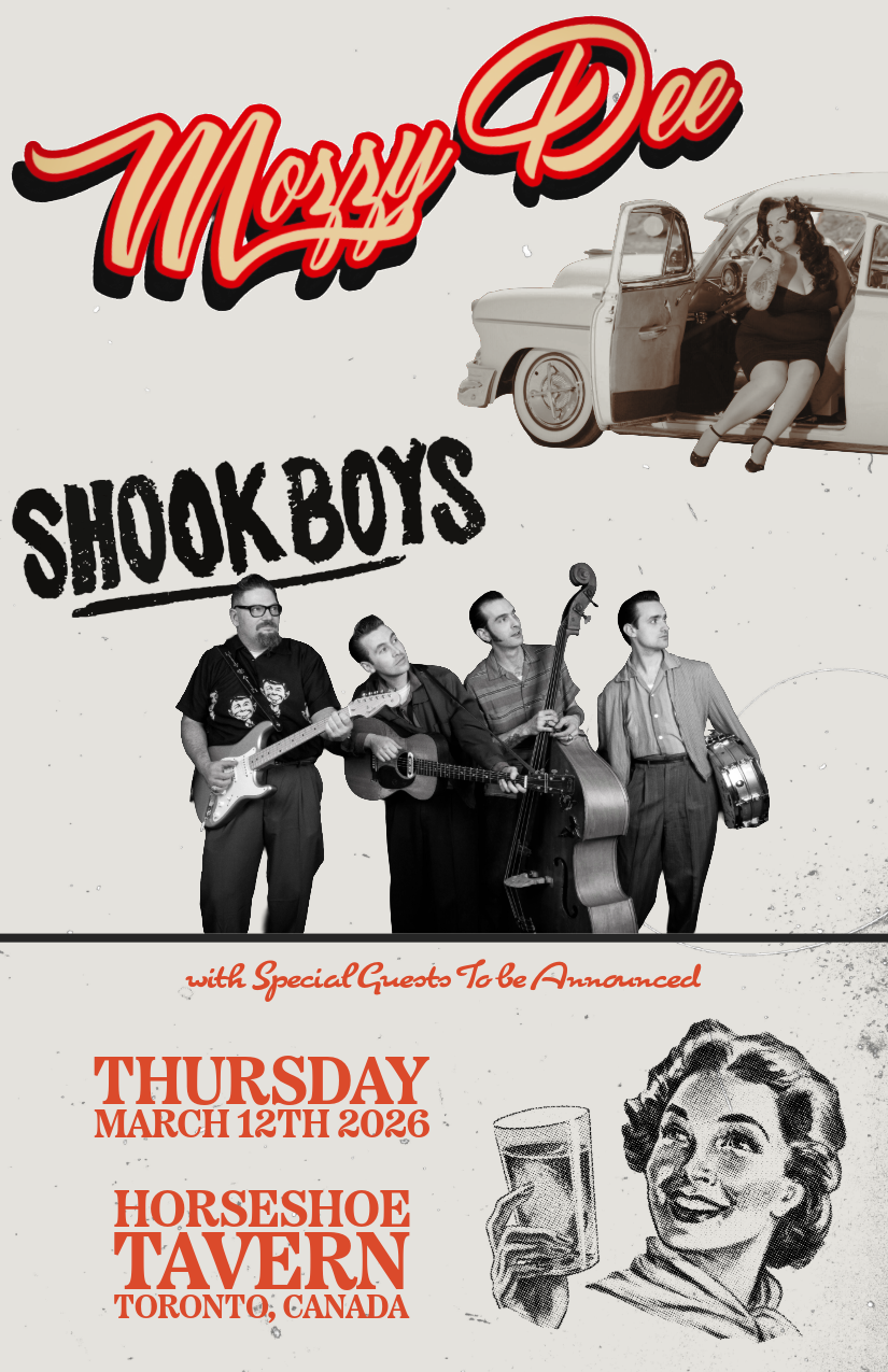 Mozzy Dee with The Shook Boys and Special Guests To Be Announced