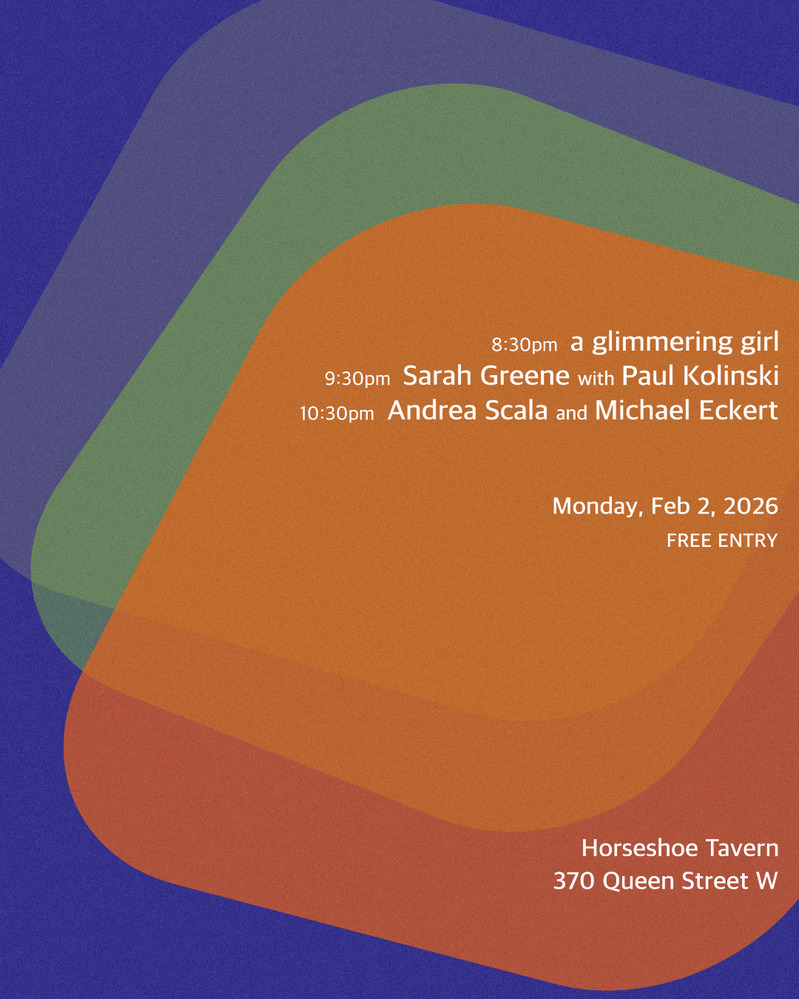 SHOEless: a glimmering girl | Sarah Greene with Paul Kolinski | Andrea Scala and Michael Eckert