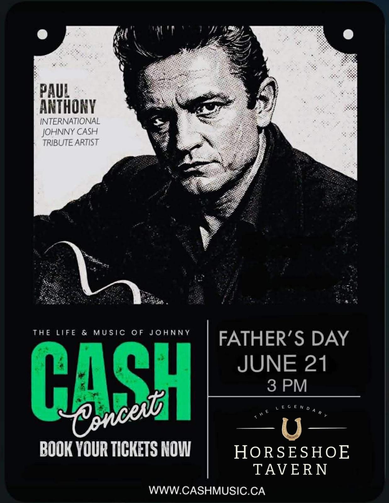 Paul Anthony's CASH - The Life and Music of Johnny Cash