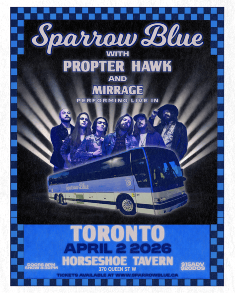 Sparrow Blue with Propter Hawk & Mirrage