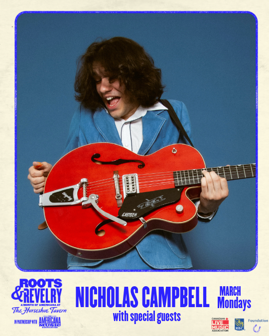 MARCH RESIDENCY: Nicholas Campbell & the Metre Cheaters