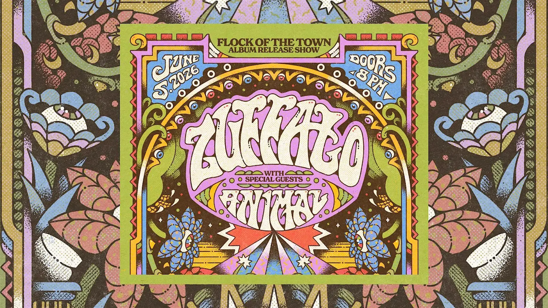 Zuffalo "Flock of the Town" Album Release Party w/ Animal