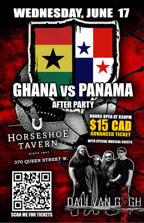 Dali Van Gogh: Ghana vs Panama Afterparty