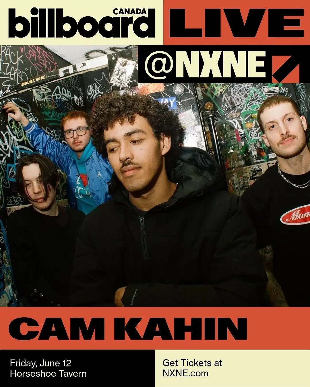 Billboard Canada LIVE @ NXNE Presents Cam Kahin