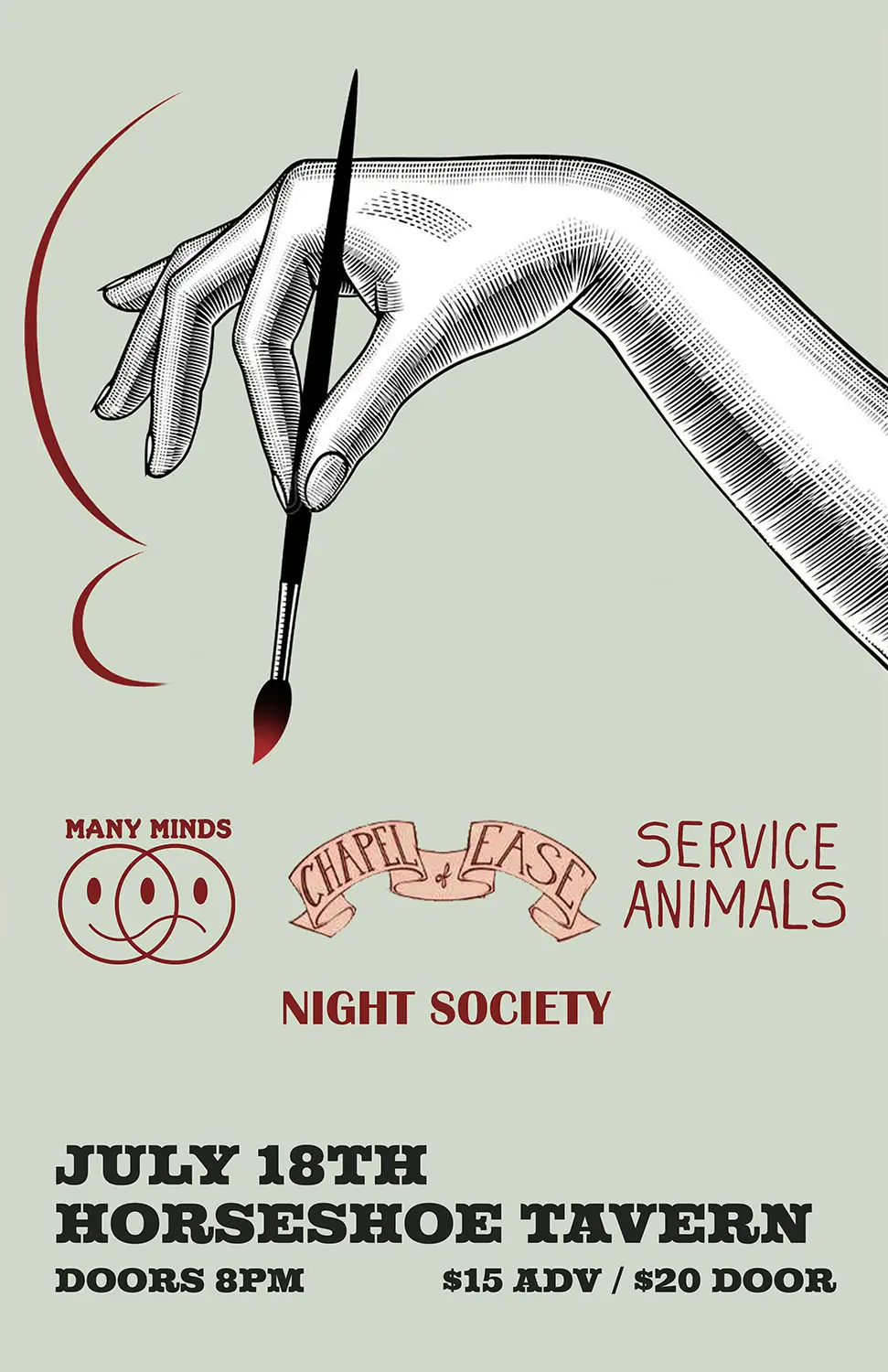 Many Minds | Chapel of Ease | Service Animals | Night Society