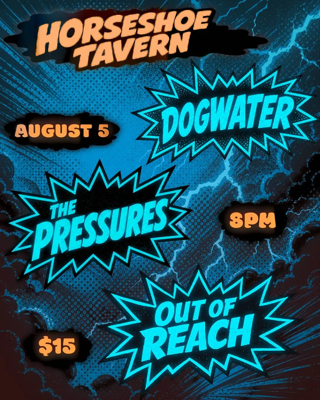 DOGWATER | THE PRESSURES | OUT OF REACH