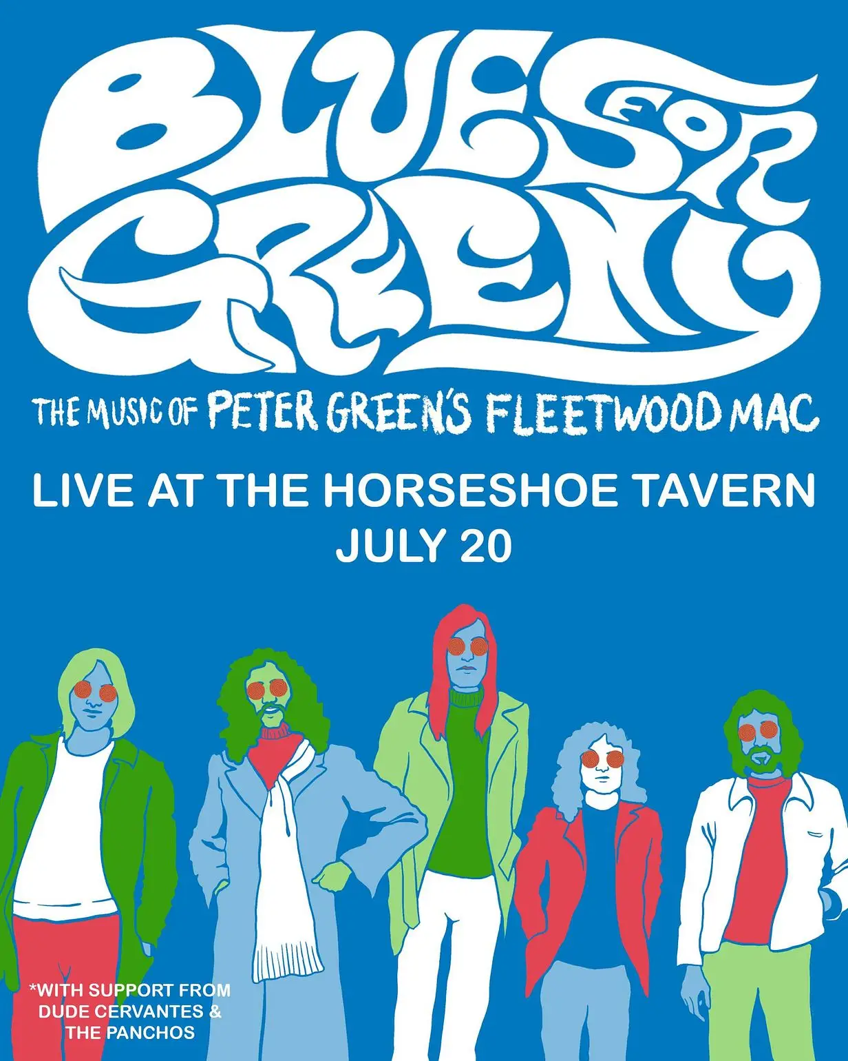 Blues For Greeny - The Music of Peter Green's Fleetwood Mac in Toronto!