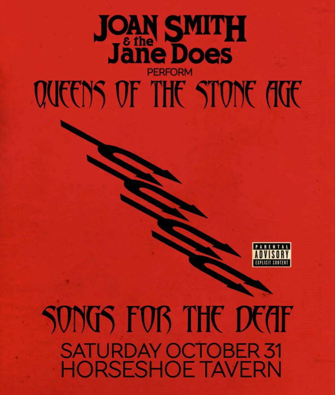 Joan Smith & The Jane Does perform Queens Of The Stone Age: Songs For The Deaf