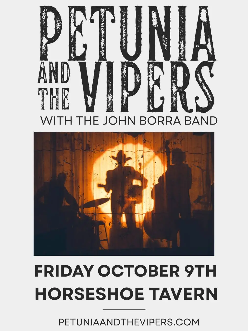 Petunia & The Vipers | John Borra Band