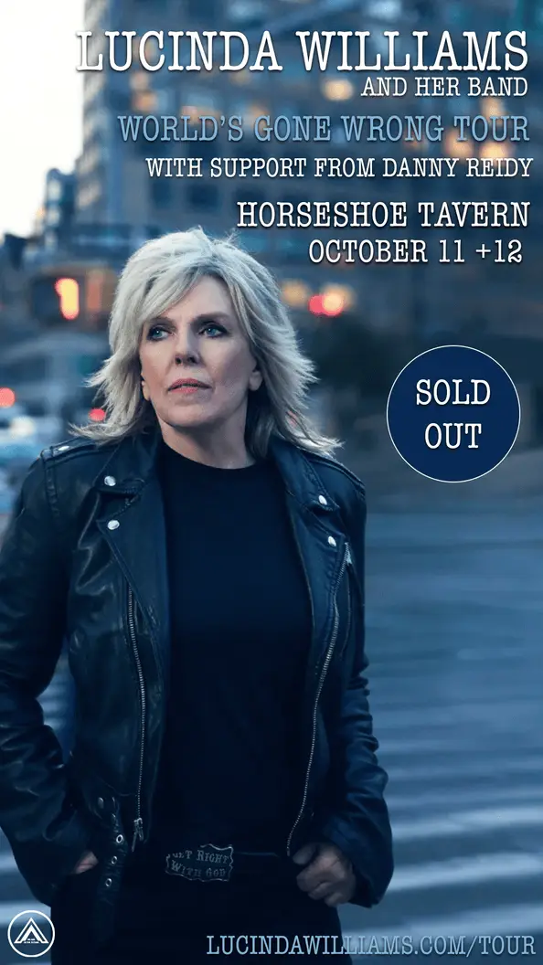 An Evening with Lucinda Williams and Her Band - Night 2