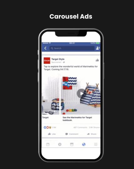 Facebook ad format example 4