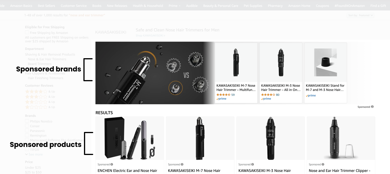Sponsored Brands ad example