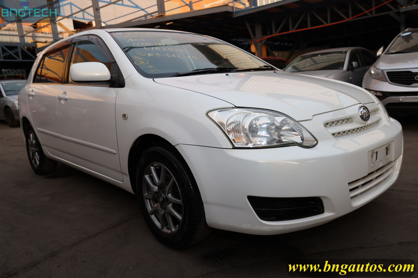 TOYOTA ALLEX AÑO 2005, FARO LAGRIMA, MOTOR 1NZ 1.5, 4X2