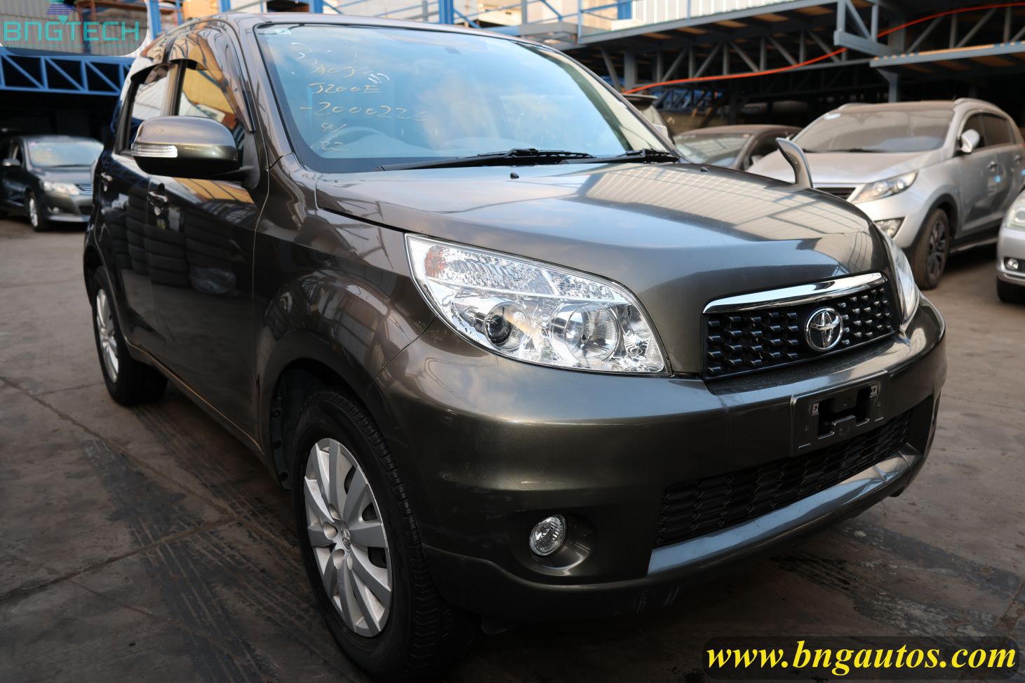 TOYOTA RUSH , AÑO 2012, COLOR GRIS, MOTOR 1.5, 4X2