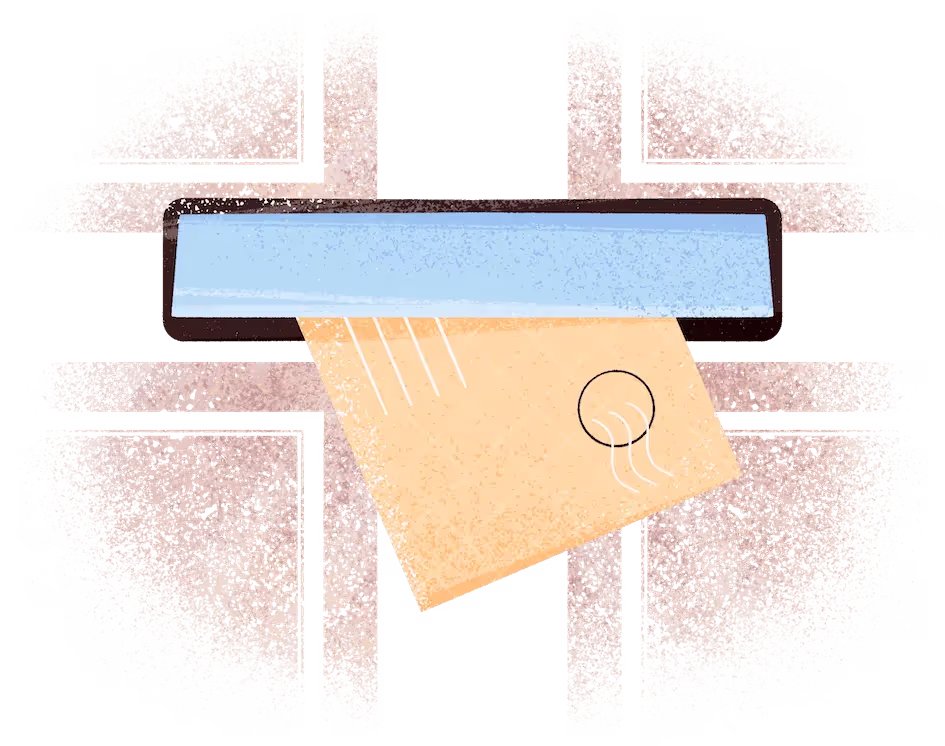 You Receive Everything by Post