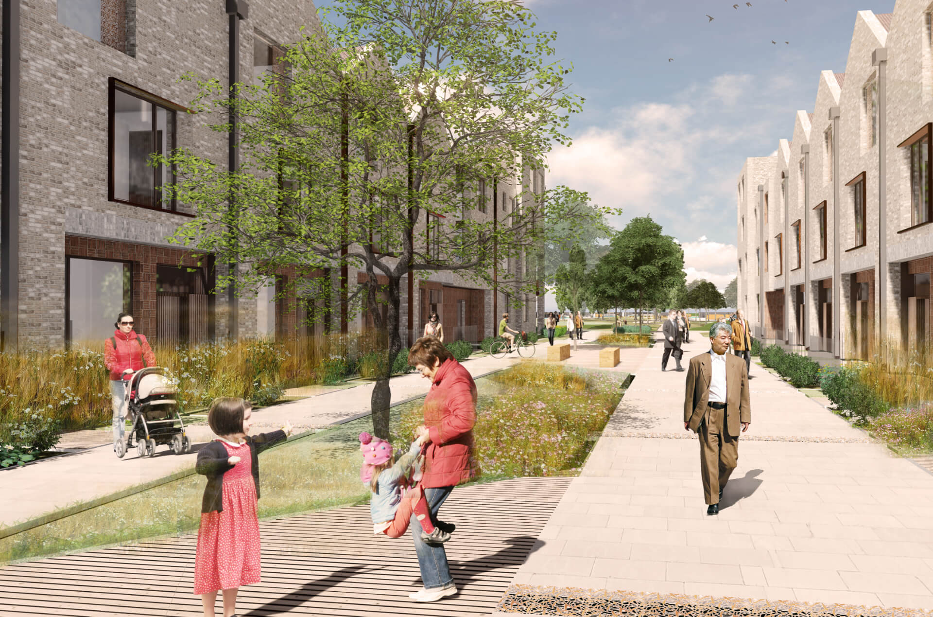 Street view of Canalside