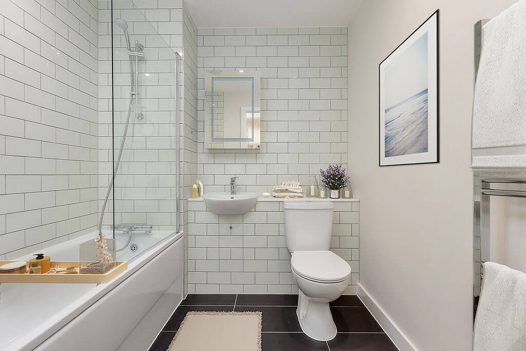 Modern bathroom design 