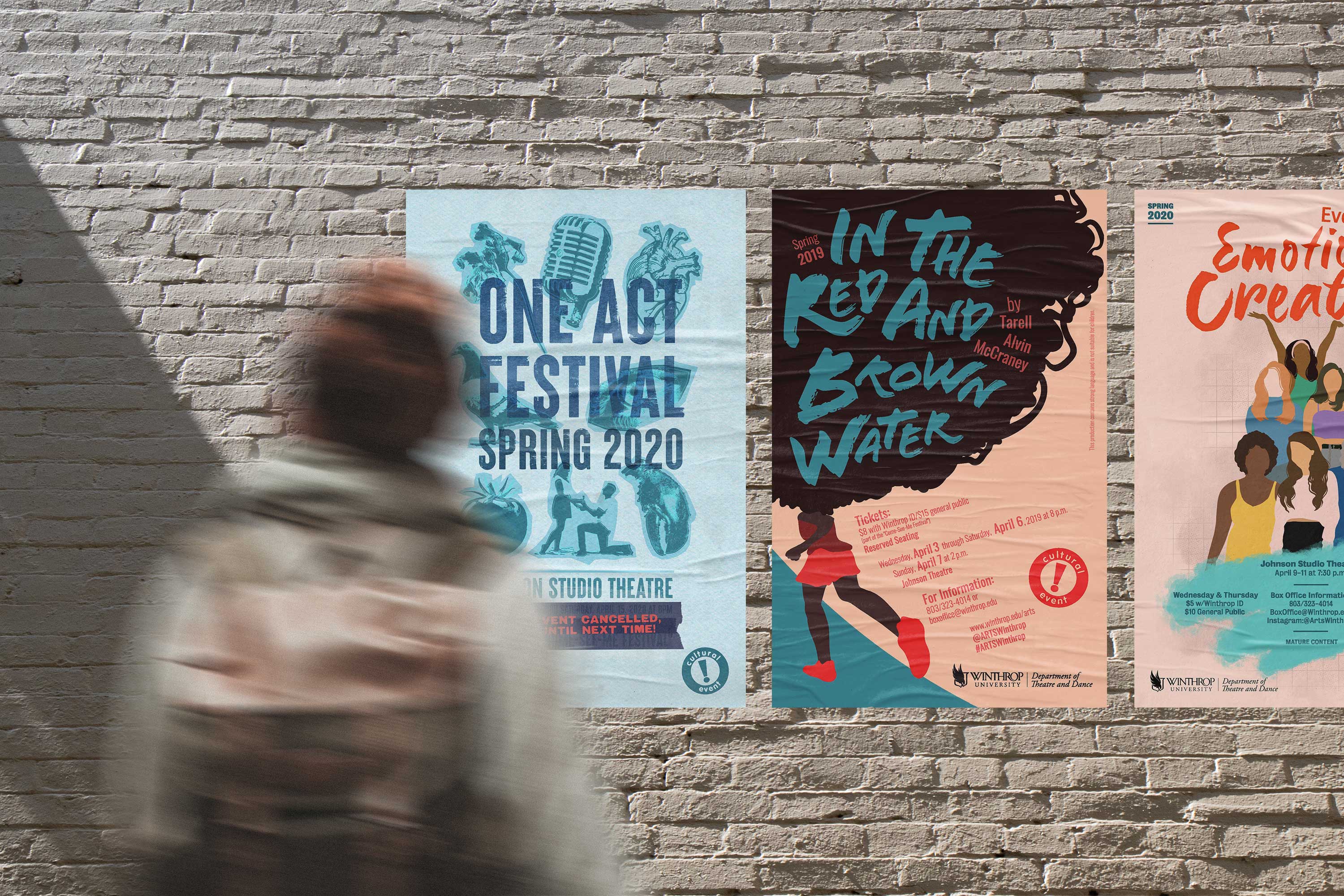 Winthrop Theatre & Dance Posters