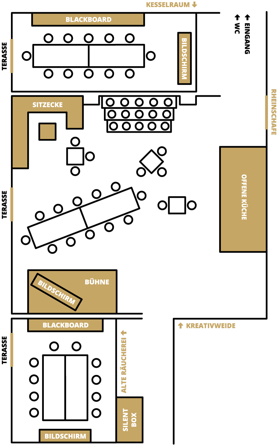 Raumkarte Kreativwerkstatt