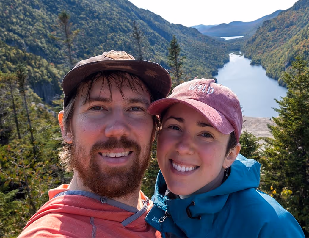 Adam and ellen mountaintop photo
