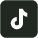 TikTok logo icon in gray and white.
