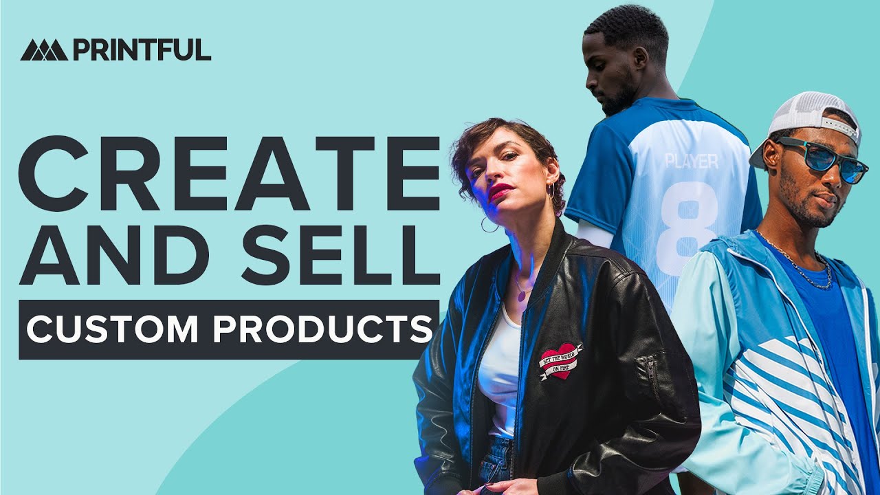 Printful print on demand product catalog