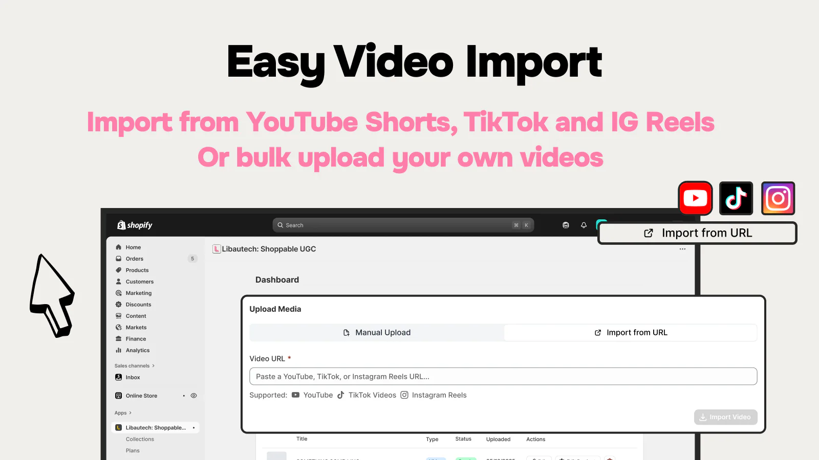 Libautech - Shopify app - MInty - Connects web3 users with ecommerce stores add discounts to NFT holders to purchasing from store