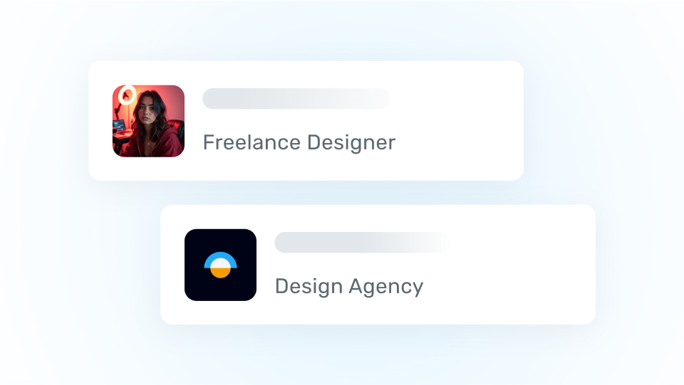 Graphic that shows hiring designers