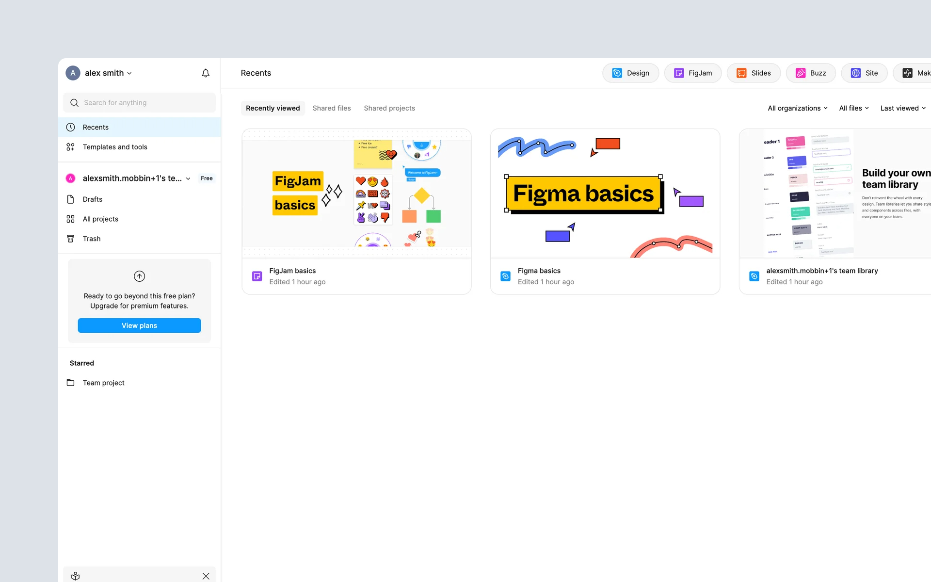 Image showing Figma empty state