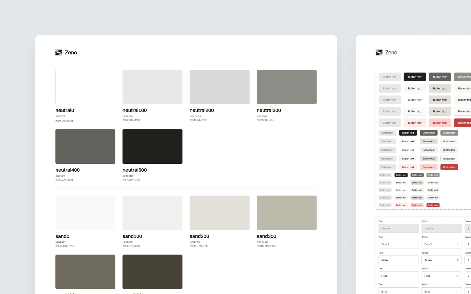 Image showing Zeno Design System
