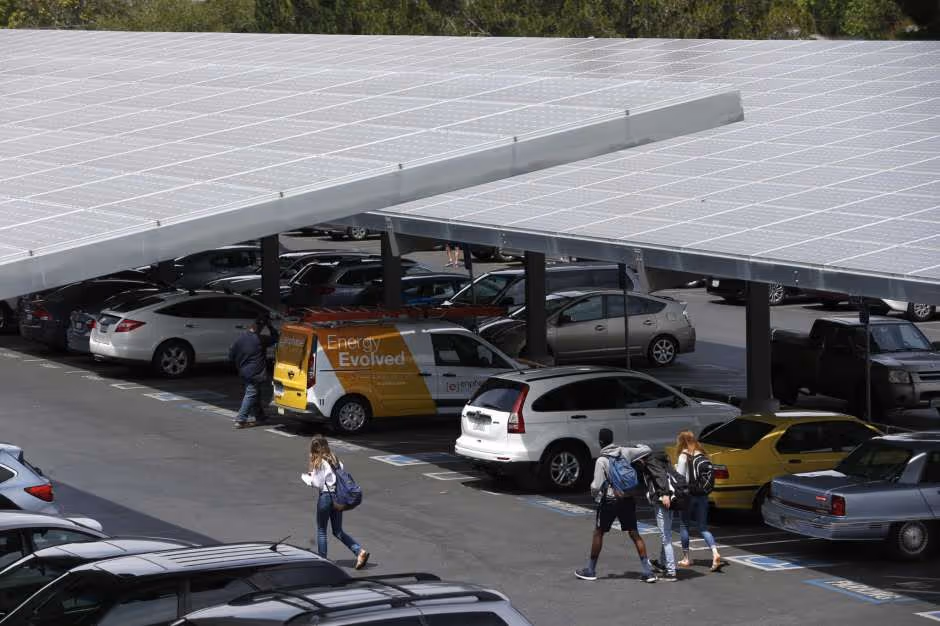 Solar, covered parking part of the new CPS program