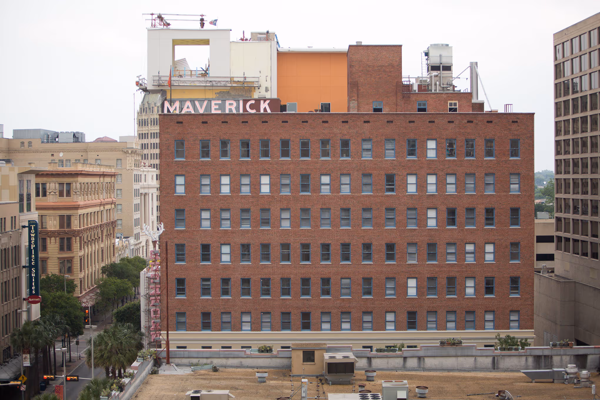 HDRC approves solar panel installation atop the Maverick Building