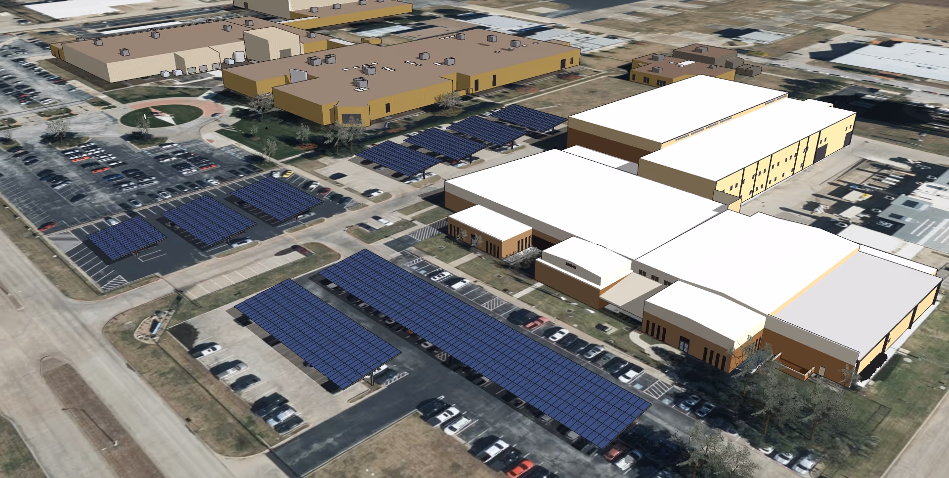 Safran Helicopter Engines USA partners with Big Sun Solar for solar canopy installation