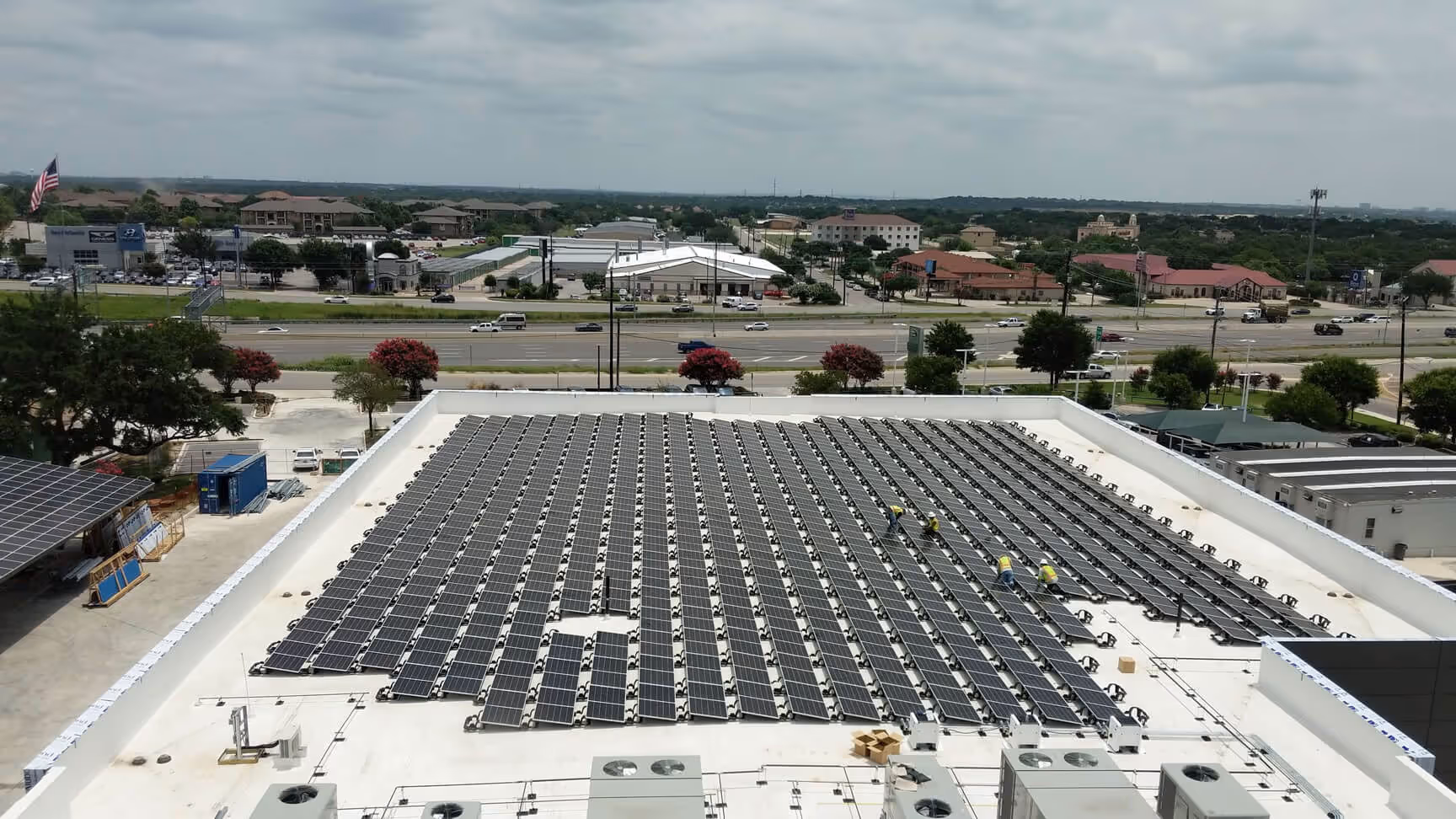 rooftop solar panels