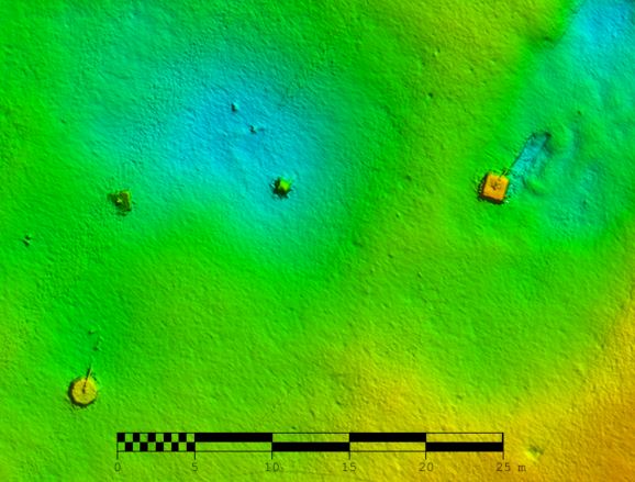 Scientific image of seabed