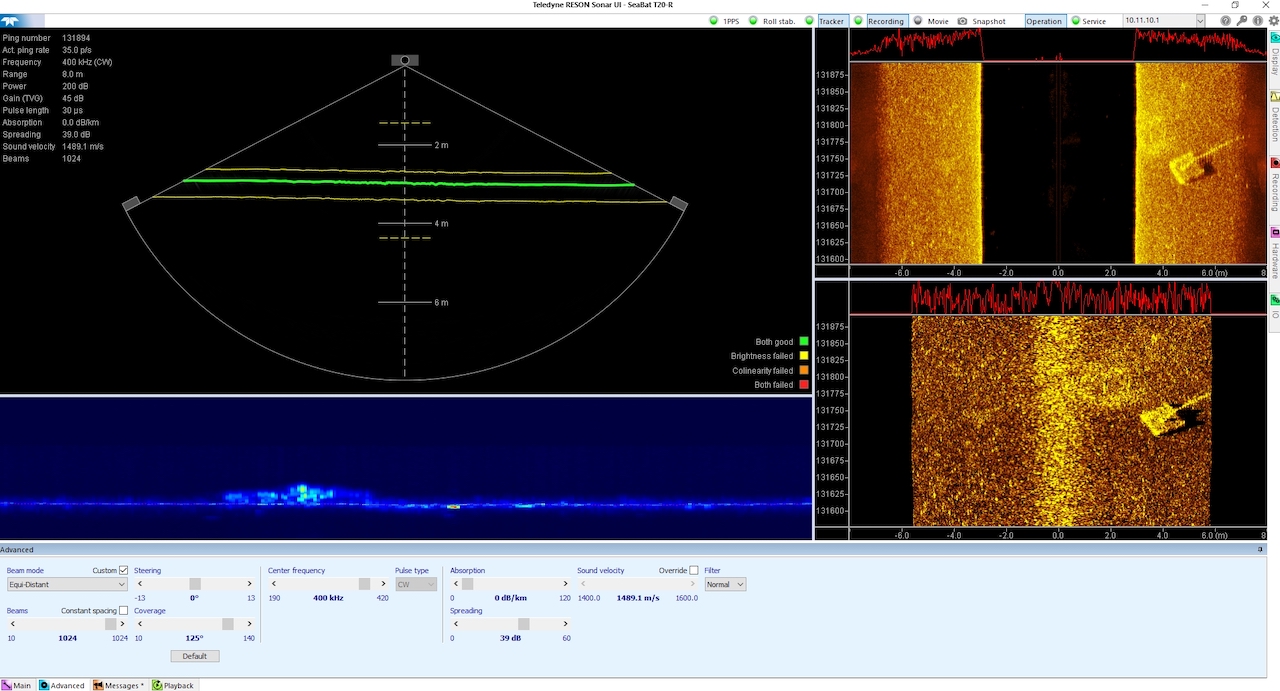 Computer Screen View of surveying
