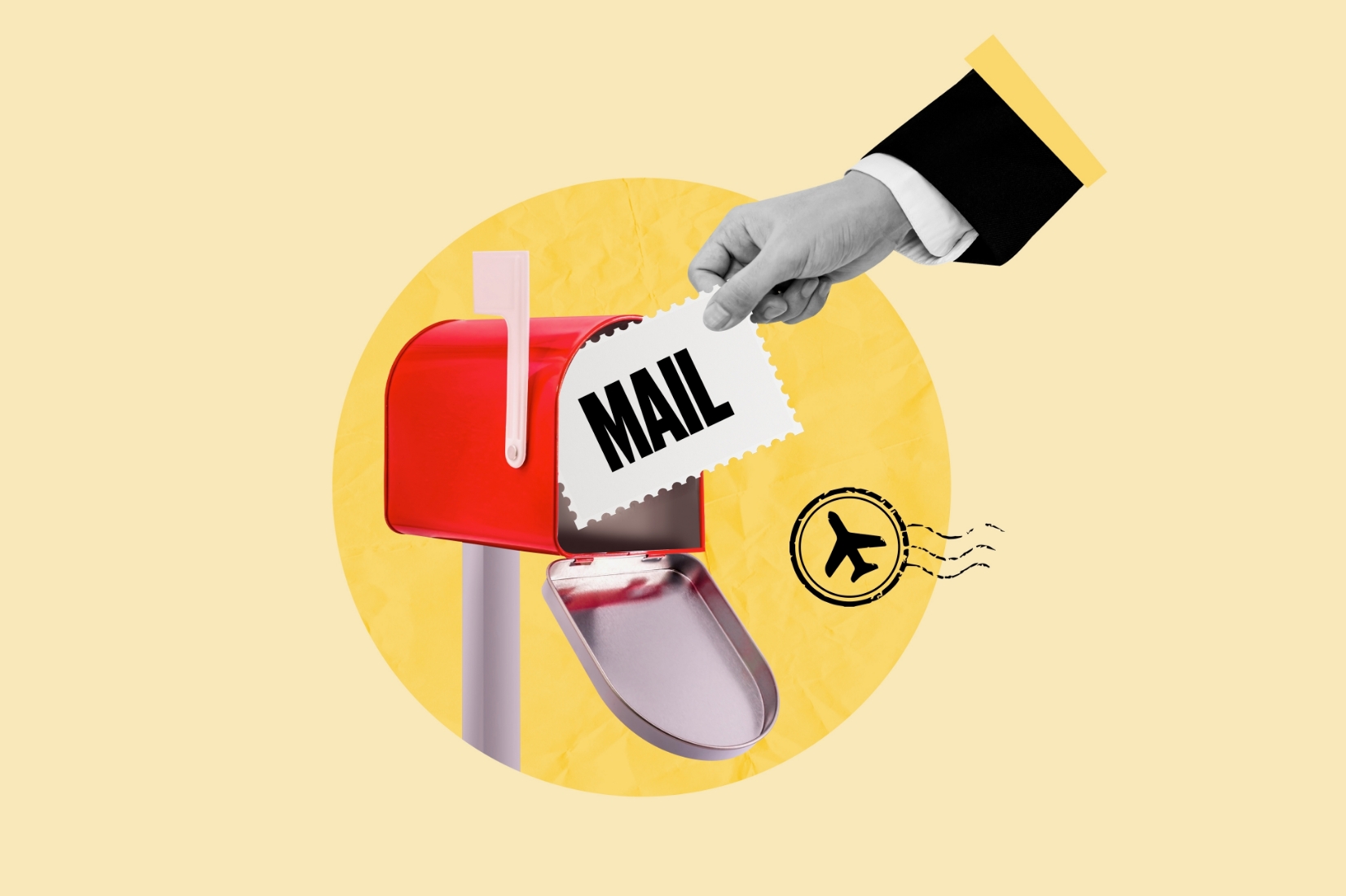 una cassetta delle lettere simbolo di come recapitiamo i lead ossia in email o nel tuo CRM