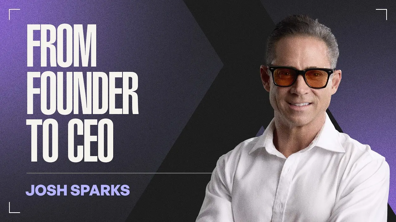 The "Founder's Trap": Why You Probably Shouldn't Be The CEO | Josh Sparks
