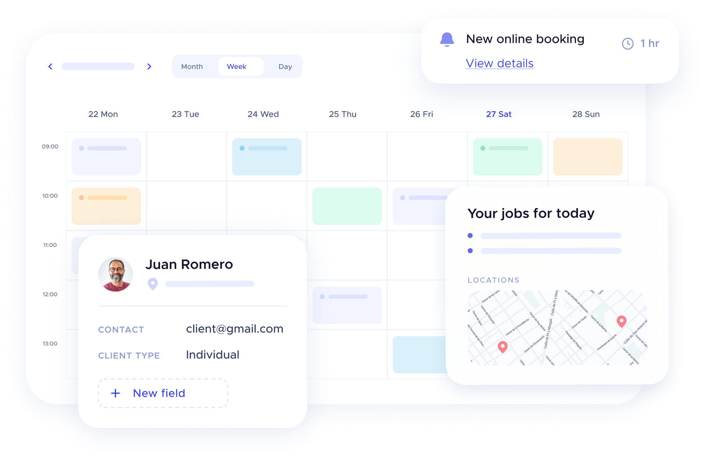 What's included in the Clients module