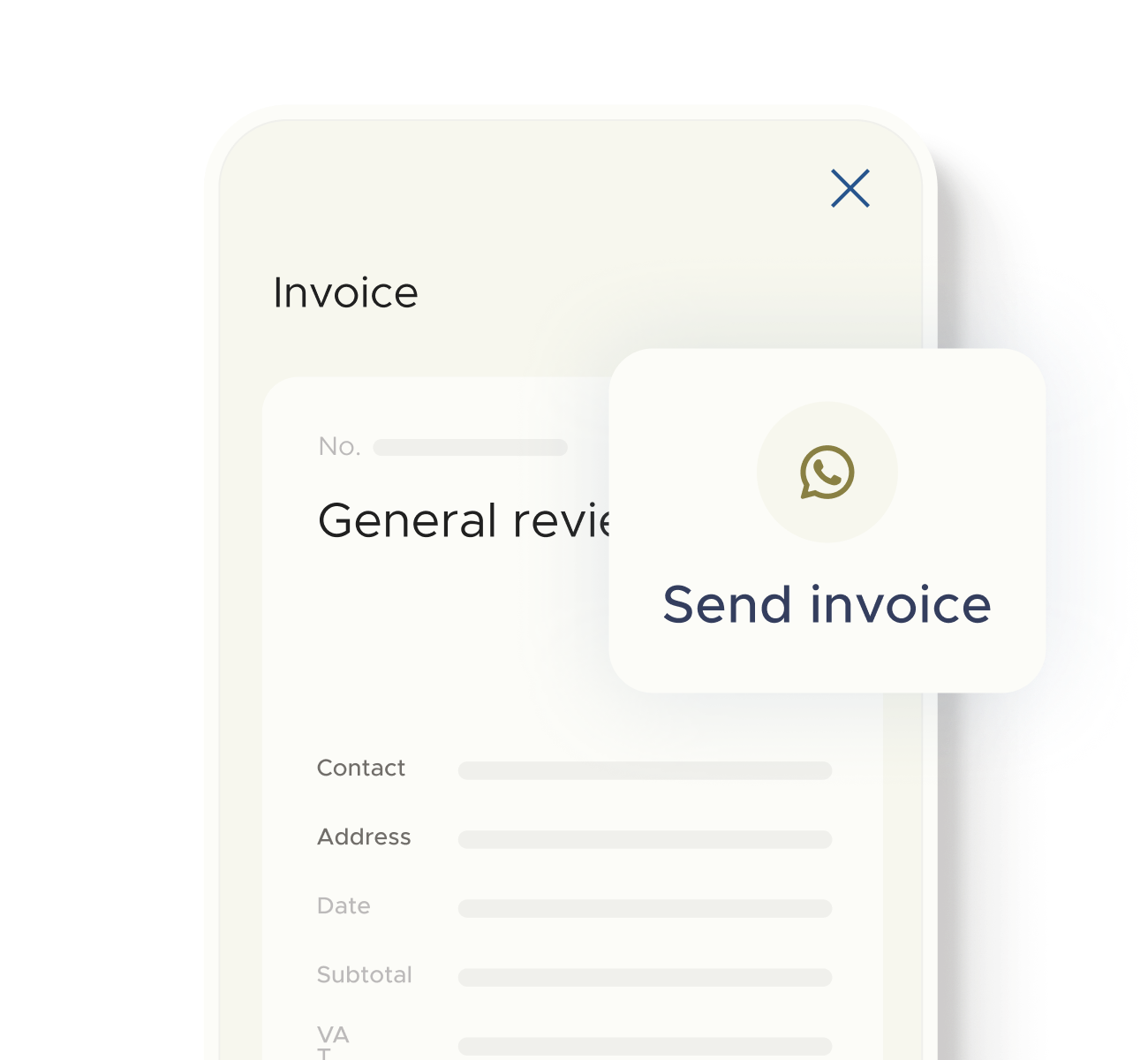 Quick access to WhatsApp sharing