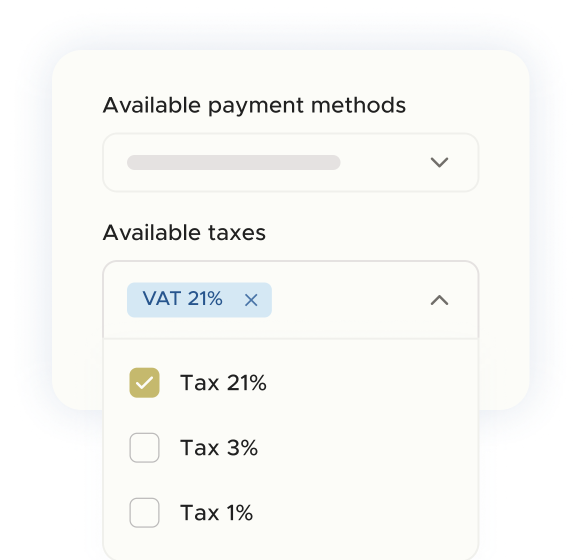 Quick access to sending to avoid errors when invoicing