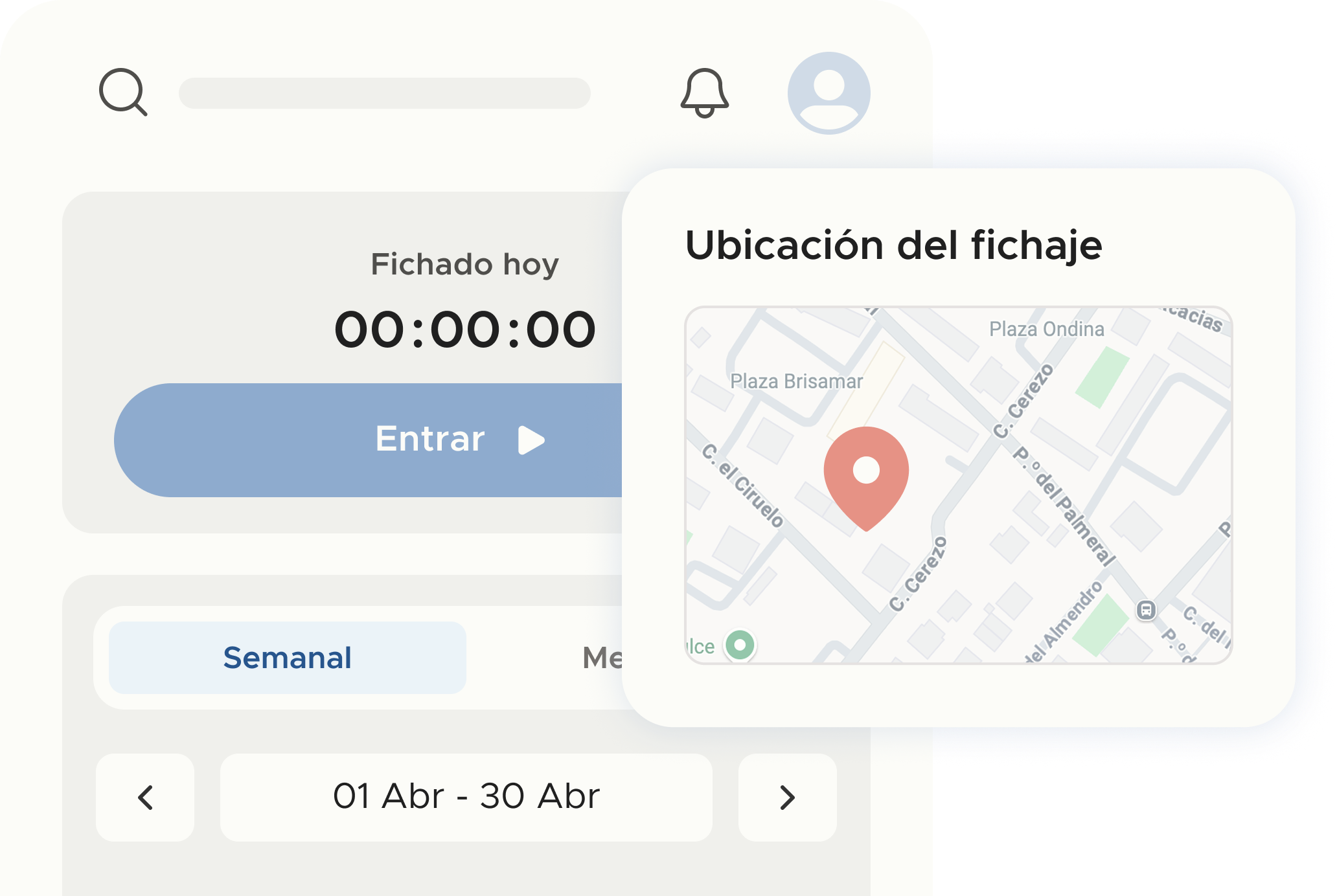 Sistema para fichar en el trabajo